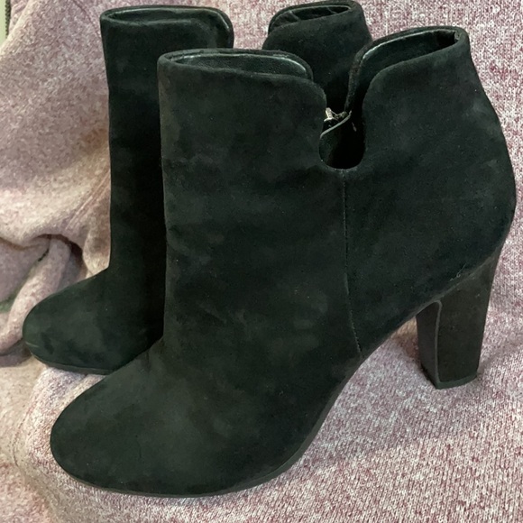 Sam Edelman black suede ankle boots - Picture 4 of 8